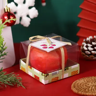 Christmas Peace Fruit Candle, Artificial Fruit Festive Decoration - 9