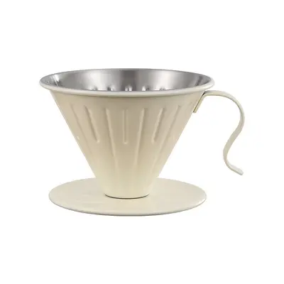 Воронка V60 из нержавеющей стали 304 для пour-over кофе, портативная