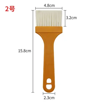 Toptan yüksek sıcaklık barbekü fırçası, pankek, ev tipi yağ fırçası, pişirme, kızartma şişleri, gıda sınıfı, tüy bırakmayan yağ fırçası - 12