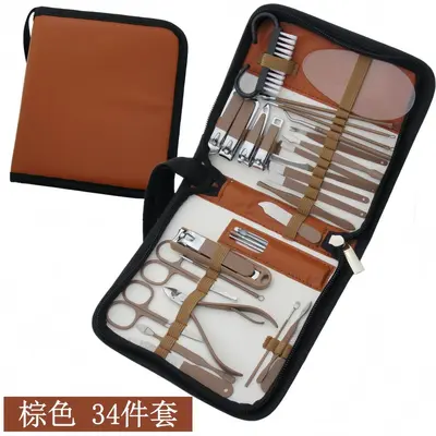 Nail care set, 42-piece with clippers and tweezers - 10
