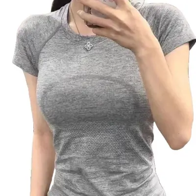 lulu 风带标Swiftly 1.0运动短袖跑步透气健身服户外瑜伽T恤