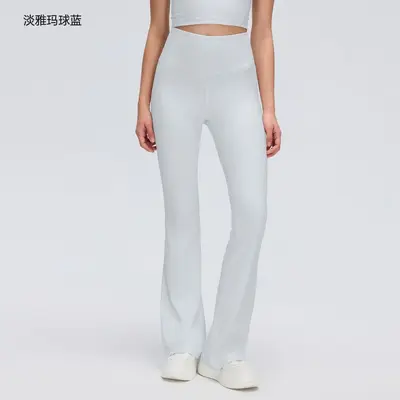 Women's Hip-Lifting Micro-Flare Yoga Pants, High Elasticity, DL204 - 7