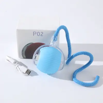 Automatic Electric Dog Ball, Self-Play Smart Interactive Dog Toy
