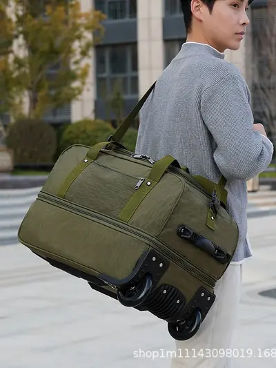 Large Wheeled Trolley Travel Bag, Large Capacity, Airline Checkable - 4