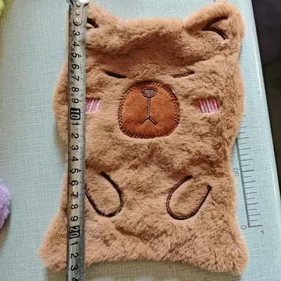 8 inç Deri Kaplı Toptan Oyuncak Peluş Kostüm Sınır Ötesi Dış Ticaret Pençe Makinesi Özel Küçük Peluş Yarı Mamul Figür