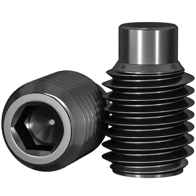M3-M16 dışbükey uçlu altıgen soket ayar vidası, sınıf 12.9