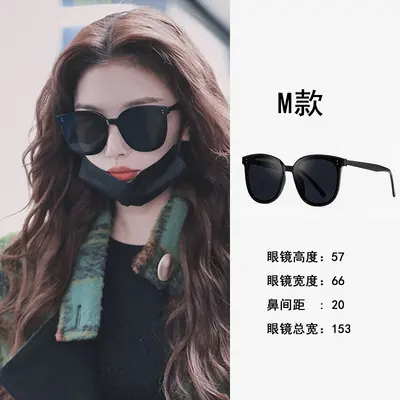 Unisex Polarized Large Frame Sunglasses with UV Protection - 13