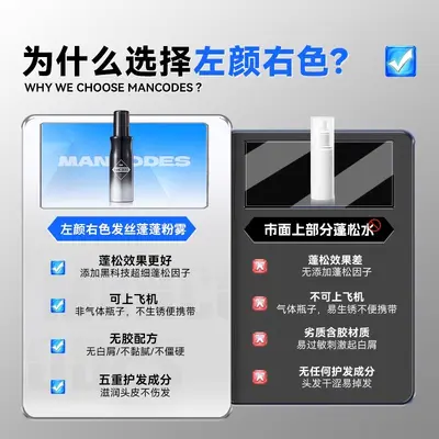 Hair Volumizing Spray, Oil Control Gel Spray, Styling Hairspray - 4