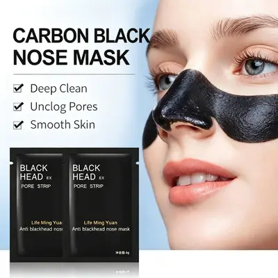 Bambu Kömürlü Siyah Nokta Soyma Burun Bandı, Derin Temizlik, Gözenek Sıkılaştırıcı - 6