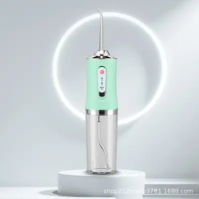 Electric Ultrasonic Water Flosser, Portable Home Teeth Cleaner - 8