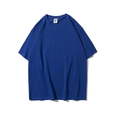 Herren-Sommershirt AG280g Maqin Herren-Schwerstoff-Rundhals-T-Shirt 100% Baumwolle Uni-Herren-Kurzarm-Herren-Bedrucktes T-Shirt - 10