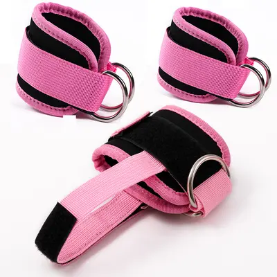 Cross-border Gantry Ankle Strap Leg Strength Training Glute Equipment Resistance Cable Assist Strap Foot Ring Ankle Cuff