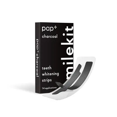 竹炭美白牙贴 活性炭牙贴 Teeth Whitening Strips美白牙贴