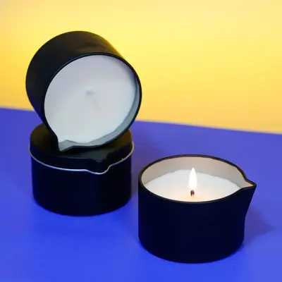 Low-Temperature Massage Candle, Rose Scented Hotel SPA Aromatherapy Candle
