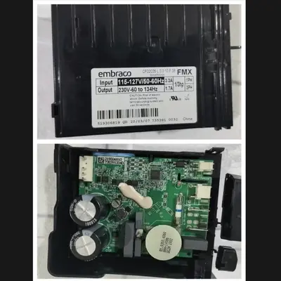 Плата управления компрессором Embraco 115-127V/50-60Hz для холодильника EM VEM EG VES, инверторная плата