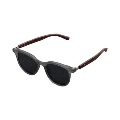 Ahşap Desenli Kollu Retro Güneş Gözlüğü, UV Korumalı, Unisex