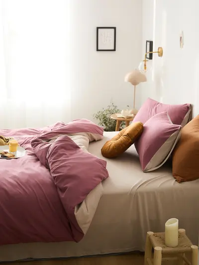 A Sınıfı Bebek Kalitesi %100 Pamuk Örme Nevresim Takımı, 4 Parça, Çarşaf ve Fitted Çarşaf - 11