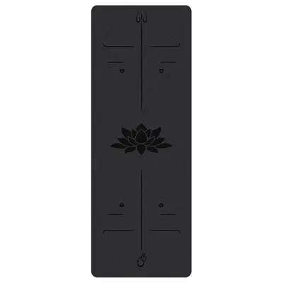 Hindistan cevizi fiber PU yoga matı, profesyonel, şok emici - 10