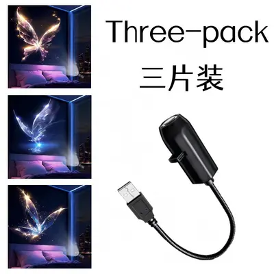 Starry Sky LED Night Light with Moon Design and Logo Projection - 11
