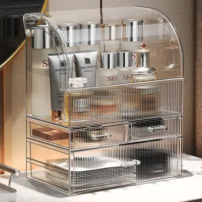 Kosmetik-Aufbewahrungsbox Schminktisch, staubdicht groß
