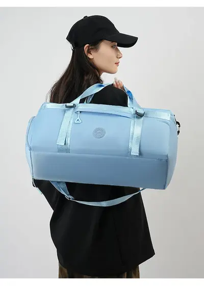 Großvolumige Reisetasche Damen Handtasche Fitnesstasche Herren Trocken-Nass-Trennung Sporttasche Reisetasche tragbar Kurztrip Geschäftsreise Tourismus - 11