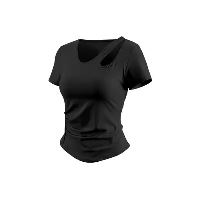 Women's Summer Yoga Set, Short Sleeve with Micro Flare Pants - 8