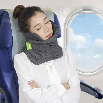 U-shaped neck pillow, portable for travel and sleep - 7