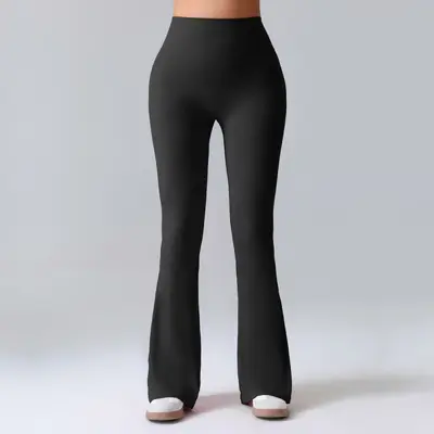 Thin Summer Yoga Pants for Women, Butt-Lifting, Quick-Dry, Flared - 7