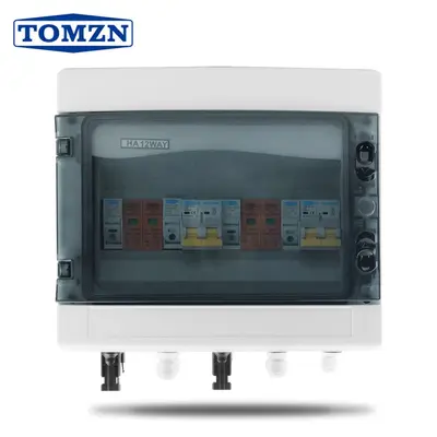 TOMZN TOPV12-2-2 Photovoltaic Combiner Box DC600V 12 Circuits