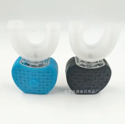 U-Shaped Electric Toothbrush Set, Rechargeable, Ultrasonic Vibration - 3