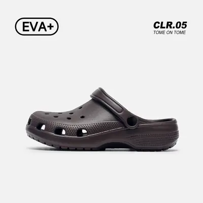 2.5cm Arch Hole Clog Women Thick Sole EVA Sandal