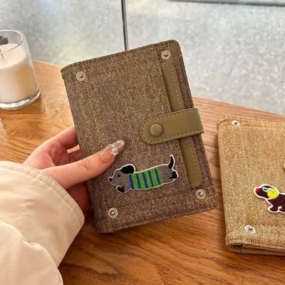 Puppy-design passport and document wallet for travel - 5