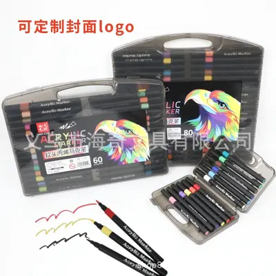 Acryl-Marker-Set weiche Spitze wasserlöslich - 2