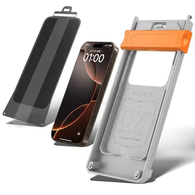 iPhone 18 Pro Max için Ar3D ısıl bükmeli temperli cam ekran koruyucu, yansıma önleyici ve - 7