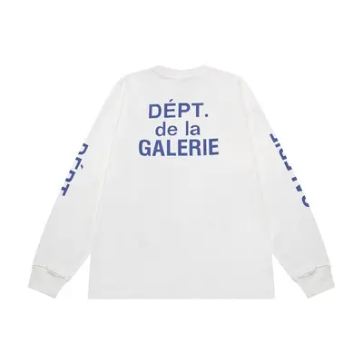 GALLERY DEPT Letter Print Long-Sleeve T-Shirt Unisex
