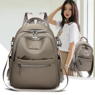 Waterproof Oxford Cloth Backpack, Lightweight, Large Capacity - 3