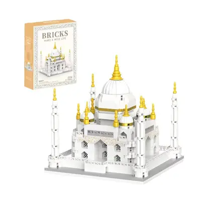 Taj Mahal Compatible Building Blocks, Small Parts Architecture Model, Kids Educational Toy