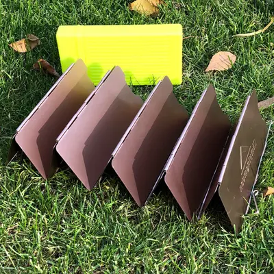 Faltbarer Windschutz aus Aluminiumlegierung für Kocher, YD-10, tragbar