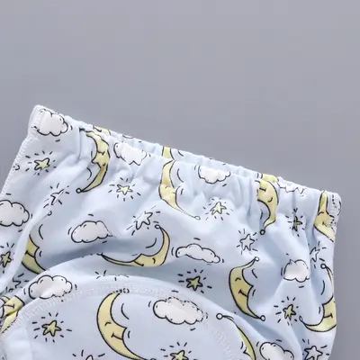 Washable 6-Layer Gauze Baby Training Pants, Breathable