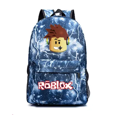 Roblox Starry Sky Unisex Backpack with Laptop Compartment for High School - 11