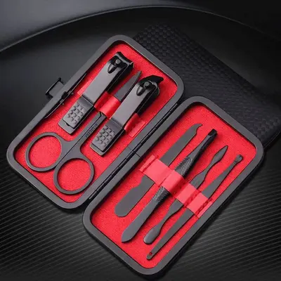 Nagelpflege-Set, 10-teilig, Edelstahl - 1