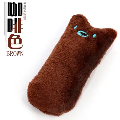 Catnip Plush Chew Toy, Bite-Resistant, Interactive - 8