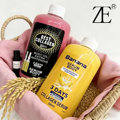 Cross-Border Collagen Essence Nourishing Full Body Brightening Moisturizing Hydrating Skin Repair 500ml Wholesale Export - 4