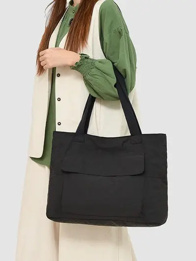 Retro Large-Capacity Single-Shoulder Bag for Travel and Fitness - 4