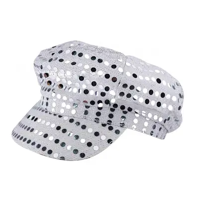 70s disco sequin hat for parties and cosplay