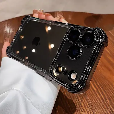 适用苹果17手机壳四角防摔气囊 iPhone 17 Pro电镀保护套厂家直销 - 12