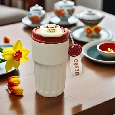 316 paslanmaz çelik termos kahve bardağı, büyük kapasiteli, taşınabilir - 11