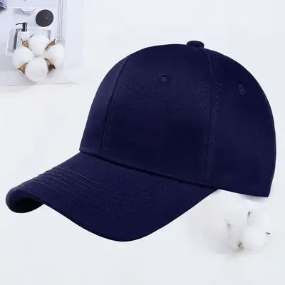 Reine Baumwolle Baseballkappe mit individualisiertem Logo Großhandel Damen Sommer Herbst Sonnenschirm Sonnenhut Ente Zunge Kappe Druck Stickerei - 9
