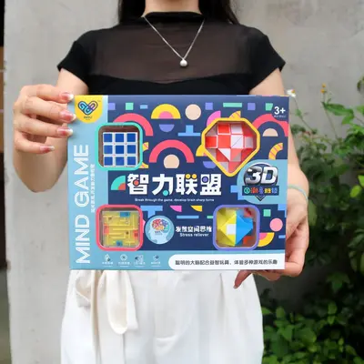 Rubik's Cube Maze Brain Training Puzzle Game for Children - 3
