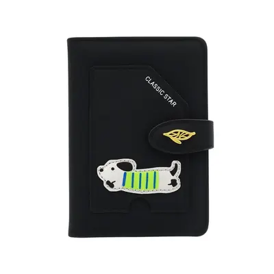 Cross-Border Binding Thick PU Leather Multi-Card Slot Handmade Sewn Leather Passport Protector Foreign Trade Passport Holder - 10